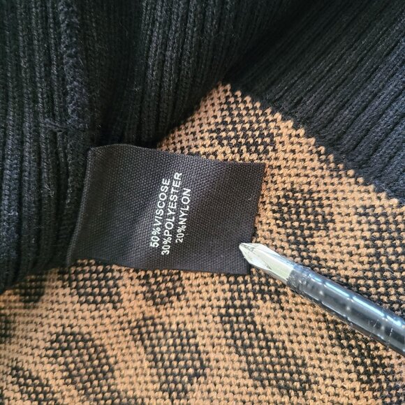 Marled Reunited Leopard Print Sweater NEW Plus 3X Long Sleeve Glam Classic - Picture 8 of 9